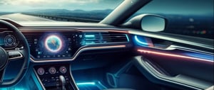 Elektrische Prüfung Innenraum LED Car Interior Beleuchtung lang